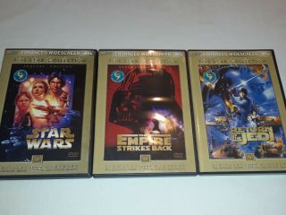 Star Wars Trilogy:five - Star Dvd Edition Extremely Rare