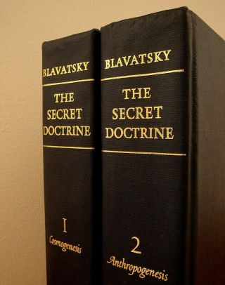 Rare Secret Doctrine By Blavatsky / Hardcover Occult Theosophical Lucifer