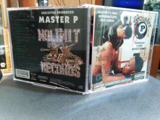 Master P The Ghettos Tryin To Kill Me 1997 No Limit Collectors Cd Rare