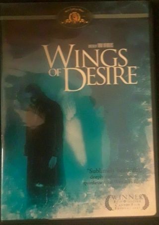 Wings Of Desire - Mgm (dvd,  2003,  Special Edition) - Oop/rare - W/insert - Region1