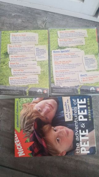 THE ADVENTURES OF PETE & PETE - Season 1 DVD RARE OOP Nickelodeon Rewind Coll. 4