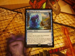 Mtg: X1 Thing In The Ice | Awoken Horror Shadows Over Inn - Magic The Gathering