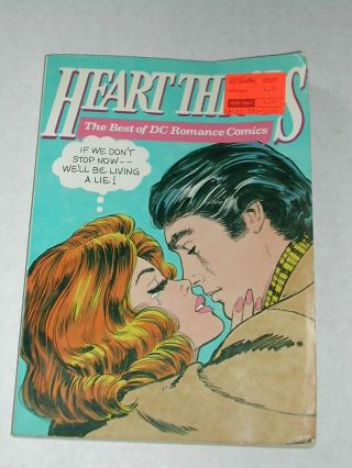 1979 Fireside Heart Throbs The Best Of Dc Romance Comics Paperback Book Rare Oop