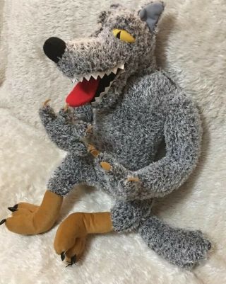 Jumbo Rare Big Bad Wolf Red Ridding Hood 22” Plush By Great American Toy Company