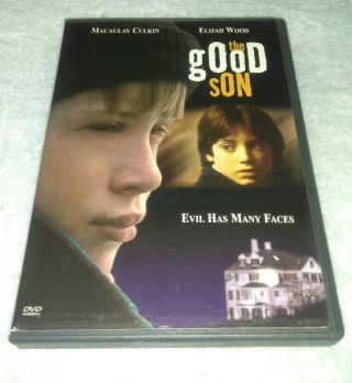 The Good Son Dvd,  Full Screen & Widescreen Macaulay Culkin,  Elijah Wood Rare