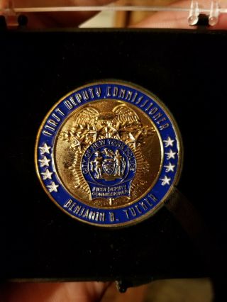 Rare Nypd Challenge Coin Nypd First Deputy Commissioner Coin