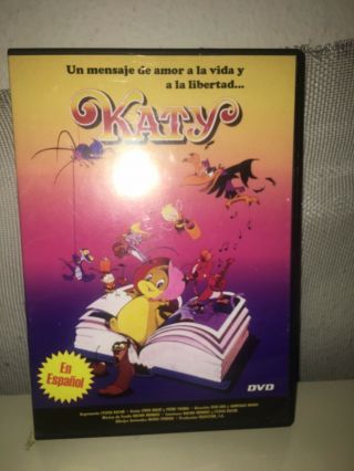 Katy La Oruga Caterpillar Orig Spanish Movie Dvd Animation 1984 Ultra Rare