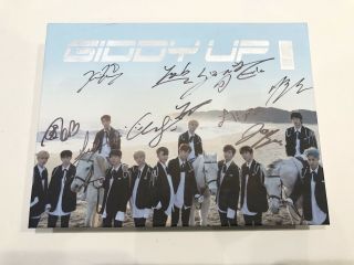 The Boyz The Start Autograph All Member Signed Mwave Album Kpop Rare