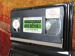 Macho Man Randy Savage and Elizabeth WWF Coliseum Home Video VHS Very Rare WWE 3