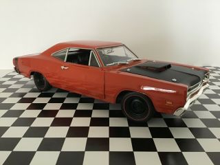 1/18 1969 Dodge Bee " Custom Built " Rare Burnt Orange Paint Color