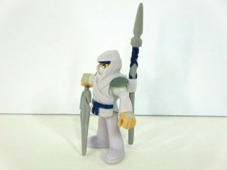 Fisher - Price Imaginext Rare White Ninja from Samurai Pack w/ Armor & Weapons 4