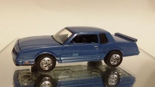 1984 Chevy Chevrolet Monte Carlo Ss Rare 1/64 Scale Diorama Diecast Model Car