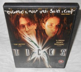 Ticks (dvd,  2003,  Region 2 Pal) Seth Green,  Like,  Oop,  Rare And Hard To Find