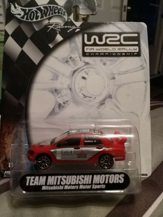 Hot Wheels World Rally Team Championships Wrc Mitsubishi Evo Rare