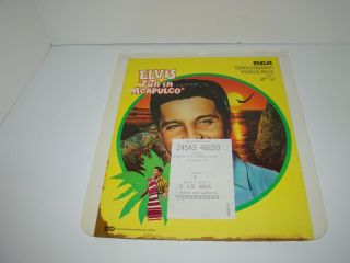 Elvis Fun In Acapulco,  Rca,  Select A Vision,  Video Disc,  Rare