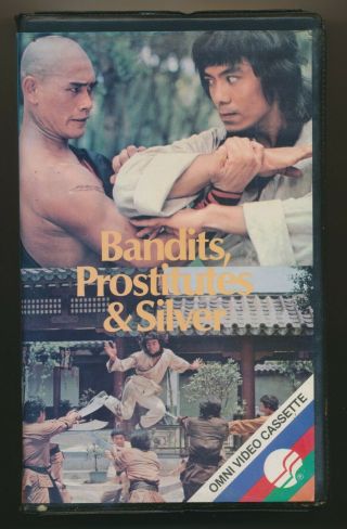 Bandits Prostitutes & Silver Martial Arts Kung Fu Ocean Shores Big Box Vhs Rare