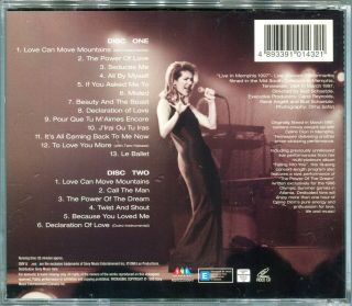 Celine Dion - Live In Memphis 1997 2 Disc Video CD VCD Set Very Rare 2