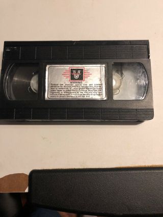 Zombi 3 VHS Videotec Fulci Zombies Rare OOP 6
