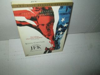 Oliver Stone Jfk Rare Dvd Set 2 Disc John F Kennedy Assassination Kevin Costner