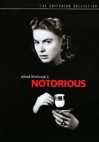 Alfred Hitchcock’s: Notorious (dvd,  2001,  From 1946) In B&w,  Rare Oop,  Insert