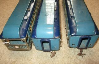 420 421 422 Rare Nickle Blue Comets Cars Lionel Standard Gauge 6