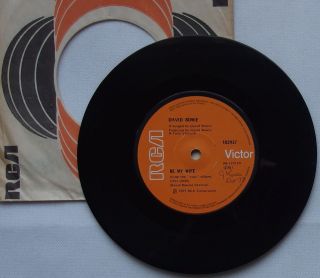 David Bowie Be My Wife Rare Australia Pressing Low 1977 Vinyl Oz Rca