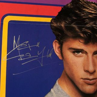 Rare 1982 Grease 2 Autographed Movie Poster 27x40 Maxwell Caulfield Autograph 2