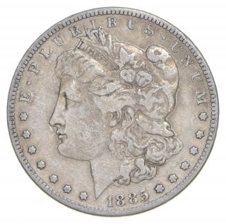 Rare - 1885 - S Morgan Silver Dollar - Very Tough - High Redbook 676