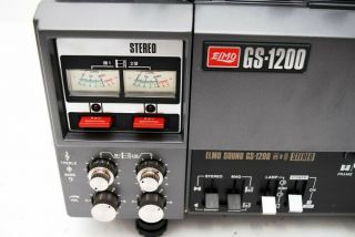 Rare ELMO GS - 1200 8 Film projector w/ Box,  Controller Japan [Exc,  ] 60312A 4