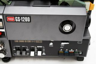 Rare ELMO GS - 1200 8 Film projector w/ Box,  Controller Japan [Exc,  ] 60312A 6