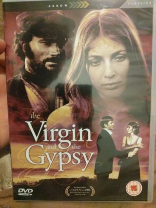The Virgin And The Gypsy Dvd 1970 Franco Nero Rare Zone 2