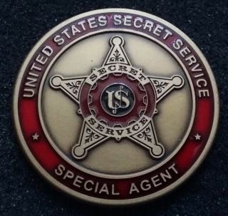 Rare Special Agent Usss United States Secret Service Homeland Us Challenge Coin