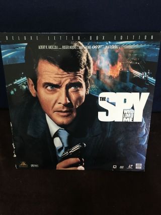 The Spy Who Loved Me Deluxe Letter Box Edition Laserdisc Ld Rare