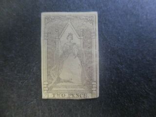 Victoria Stamps: Queen On The Throne - Rare (c191)
