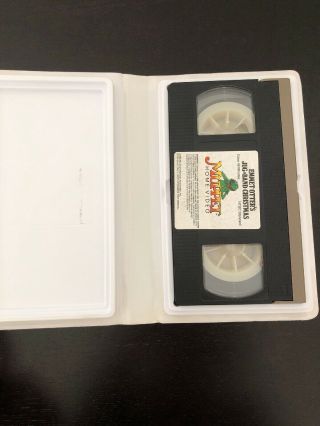 Muppet Home Video Emmet Otter’s Jug - Band Christmas Rare VHS Clamshell 808VS 5