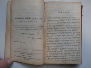1848 ENGINEERS AND MECHANICS LEATHER POCKET - BOOK FIFTH EDITION - RARE 7