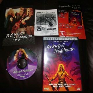 Rock N Roll Nightmare Rare Dvd,  Horror,  Sci Fi,  Comedy,  Action,  Romance,  Thriller