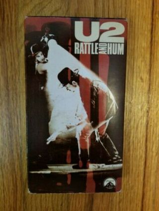 (Lot3) U2 VHS Video RARE Live concerts - The Best of 1980 - 1990 - Rattle & Hum 4