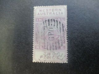 Western Australia Stamps: 2d Swan Revenue - Rare (d178)