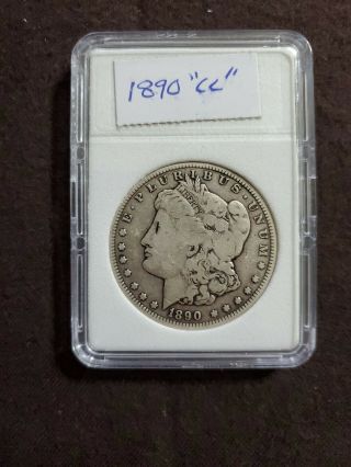 1890 Cc Morgan Silver Dollar Rare Date