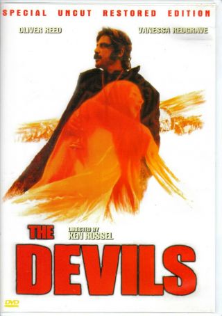 Ken Russell’s The Devils Dvd Oliver Reed Vanessa Redgrave Eurocult Rare 1971