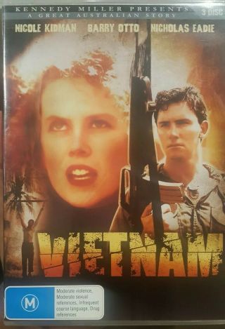 Vietnam Rare Dvd Nicole Kidman Barry Otto Nicholas Eadie Australian Tv Series