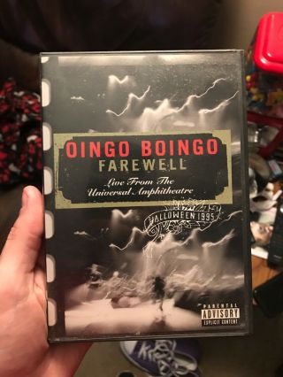 Oingo Boingo - Farewell (dvd) Rare