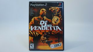Def Jam Vendetta Sony Playstation 2 Ps2 Complete Cib Ea Big Rare