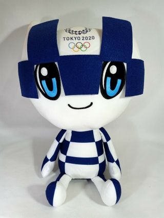 Tokyo 2020 Olympic Mascot Miraitowa 21 " Jumbo Plush Doll Toy Japan Limited Rare