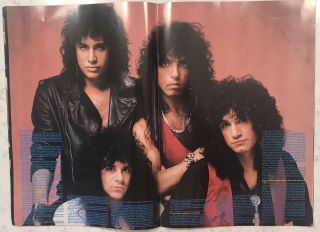KISS Crazy Nights Concert Tour Book 1987 - 1988 VG RARE 7