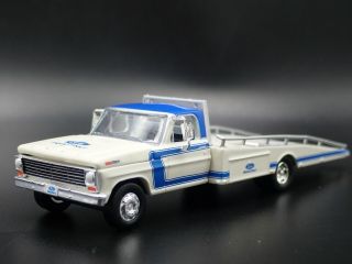 1969 Ford F - 350 Ramp Truck Rare 1:64 Scale Collectible Diorama Diecast Model Car