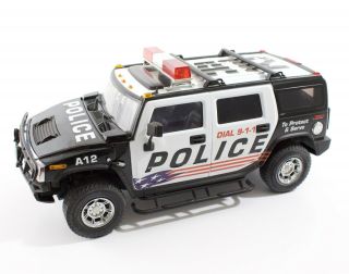 2005 Police A12 Hummer H2 Police Version Suv Dcp Highway 61 1:18 2596 Rare