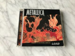 Metallica LOAD CD PROMO 1996 Elektra VERY RARE James Hetfield,  Ulrich 2