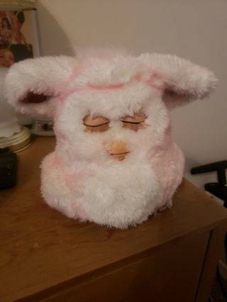 Hasbro 2005 Furby RARE Pink/white With Blue Eyes 59294 Great 6